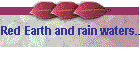Red Earth and rain waters...